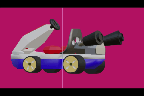go Wagen Mario bros Spielzeug montierbar beweglich 3d print model - Mito3D