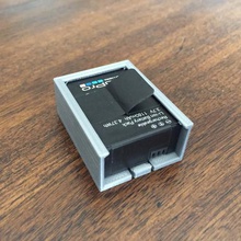 go pro hero 3+ Akku-case gadget ActionCam beim action-cam Batterie-Halter Kamera gopro - Schutz protector nützlich 3d print model - Mito3D