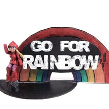 go rainbow game 3d print model - Mito3D