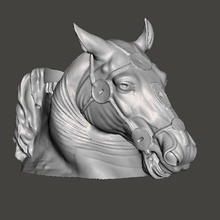 goal horse mate 3d print model - Mito3D