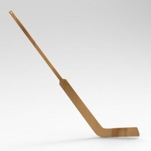 portero hockey palo llavero Moda deporte llave anillo hielo arquero 3d print model - Mito3D