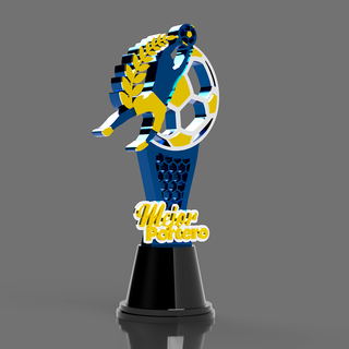 goalkeeper trophy 3d print model - Mito3D