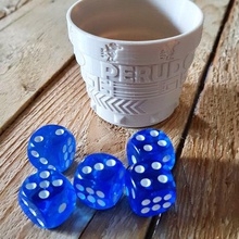 gobelet perudo extension dice cup game liar 3d print model - Mito3D