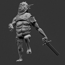 goblin 3d print model - Mito3D