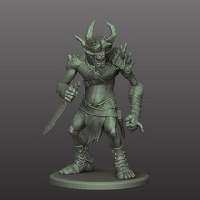 goblin art miniature d&d demon 3d print model - Mito3D