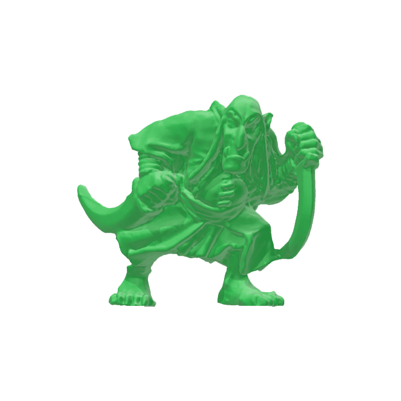 goblin assassin 1 oldhammer evil dwarf 3D print model - Mito3D
