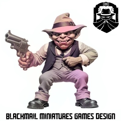 goblin patrão carcaça gangue fantasia proibição martelo velho jogos anões metade gangster escaramuça miniaturas guerra goblins 3d print model - Mito3D