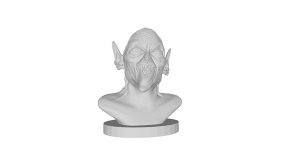goblin bust Art busts people art gods aliens cretures moviefigures heroes characters collectibels spiderman batman marvel dc holywood 3d print model - Mito3D