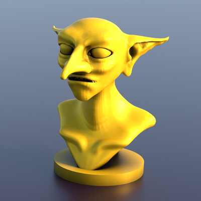 goblin fallimento gettone gioco testa d gettoni tavolo rpg ttrpg fantasia miniature accessori role playing giochi dungeon draghi carattere 3d giochi personalizzato tablettop avvento 3d print model - Mito3D