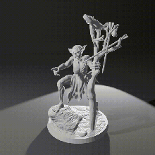 goblin chief 3d print model - Mito3D