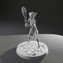 goblin clubber 3d print model - Mito3D
