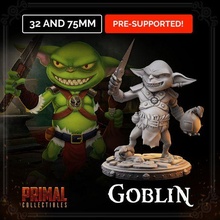 goblin dungeons dragons hero quest art dungeonsanddragons heroquest epic fantasy boardgame tabletop primal d&d 3d print model - Mito3D