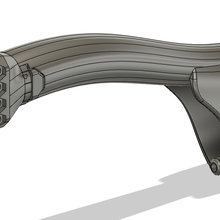 Kobold Ausrüstung falten Pistole Klammer 3d print model - Mito3D