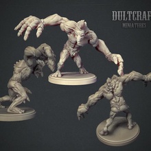 goblin giant game figurines 28mm 3dprinting 3dprint 3dmodel figurine pathfinder creature miniatures tabletop boss dungeonanddragons dnd fantasy miniature zbrush monster 3d print model - Mito3D