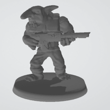 goblin guardia fucile laser 2 3d print model - Mito3D