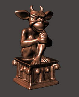 duende Rey juego Troll jugar mesa figura cifras 3d print model - Mito3D