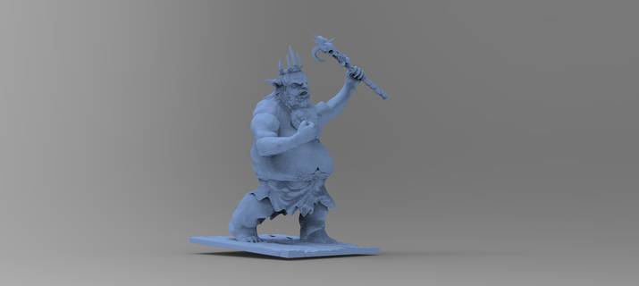 duende Rey lotr señor anillos hobbit 3d 3d print model - Mito3D