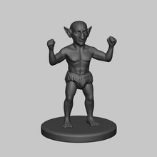 goblin miniature game d&d dungeons dragons orc dungeon maze creature monster tabletop figurine 3d print model - Mito3D