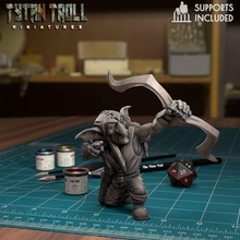 cin akıncılar 10 pre supported oyun dnd minyatür minis mini Zindanlar ejderhalar 32mm Tytantroll minyatürler Patreon fantezi silgiler goblinler Yeşilderililer 3d print model - Mito3D