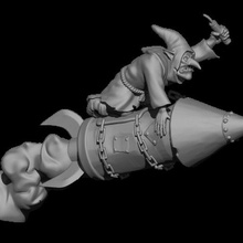 goblin rocketeer 2 3d print model - Mito3D