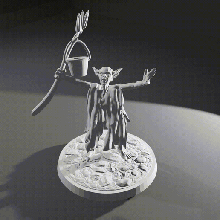 goblin sciamano 3d print model - Mito3D