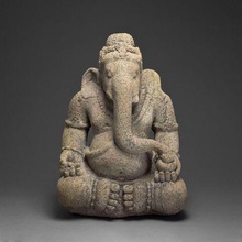 god ganesha remover obstacles 9th10th century art scans replicas 3d print model - Mito3D