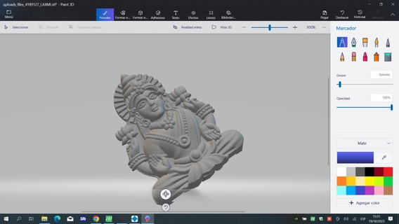 god indu said 3d print model - Mito3D