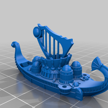 Tanrı sevinç deniz gecekondu müzik gemi Manowar biçmek savaş oyunları oyuncak 3d print model - Mito3D