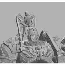 Gott-König keanu Kopf tmc golden papa Spiel miniaturen der Miniatur minis mini 54mm 34mm 28 wargame 40k 3d print model - Mito3D