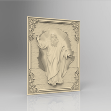 deus santo religioso cristão a arte 3d print model - Mito3D