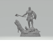dieu de la guerre kratos vieux jeu 3d print model - Mito3D