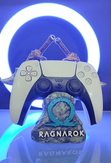 Dieu guerre Ragnarok contrôle base 3d print model - Mito3D