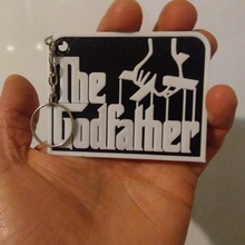 godfather keychain key ring sponsor 3d print model - Mito3D