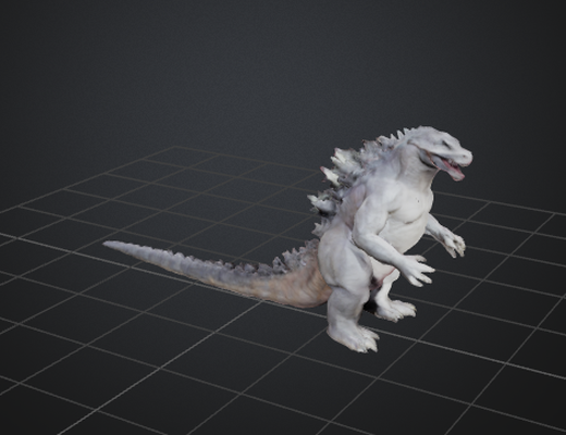 godzilla oyun 3d print model - Mito3D