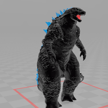 Godzilla 1 3d print model - Mito3D