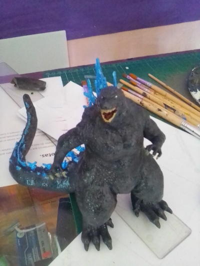 godzilla figura gioco figure 3d print model - Mito3D