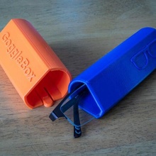 Caja gafas caso funda protección lentes caja soporte bolsa óptica óptico 3d print model - Mito3D