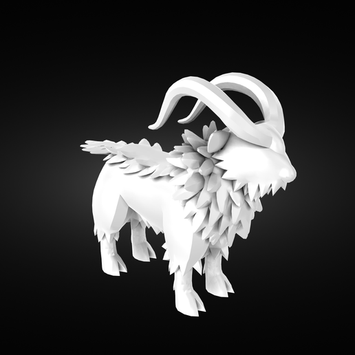 bouc Pokémon 3D print model - Mito3D