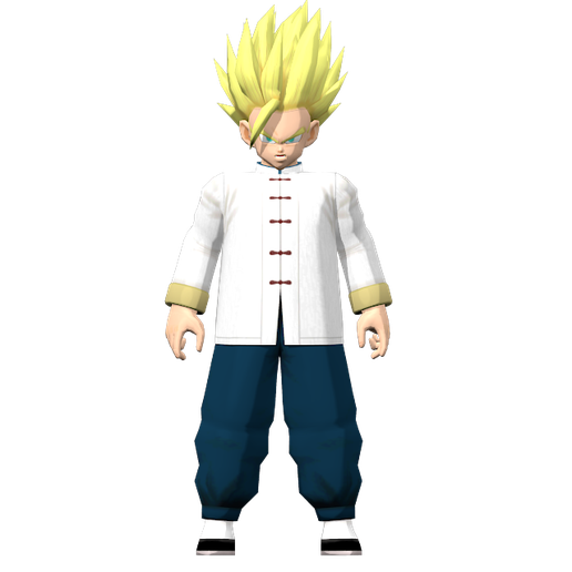 gohan ragazzo ssj arte Drago palla Goku vegeta figure collezione design 3d modello combattimento anime 3D print model - Mito3D