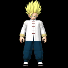gohan ragazzo ssj arte Drago palla Goku vegeta figure collezione design 3d modello combattimento anime 3d print model - Mito3D