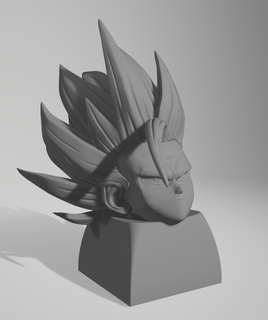 gohan keycaps Goku vegeta bauli sfera drago stl 3d modello 3d print model - Mito3D