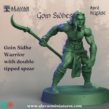 Sidhe guerrier double tipped lance 3d print model - Mito3D