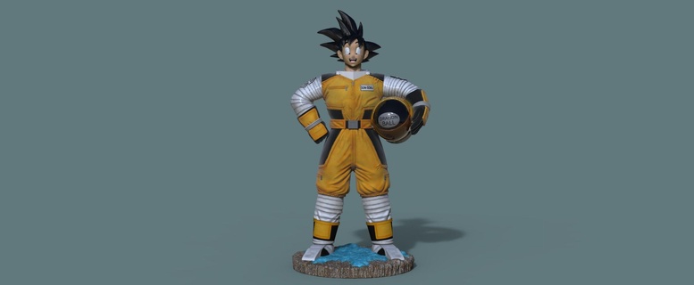 Goku società capsula figlio Drago palla stl giocattoli 3d print model - Mito3D