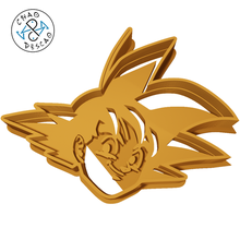 Goku Drachen Ball Plätzchen Cutter Fondant Polymer Lehm Gadget Kanji Symbol Logo Kopf Gebäck 3d print model - Mito3D