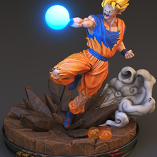 goku - ss2 dragonball figure collectible 3d print model - Mito3D