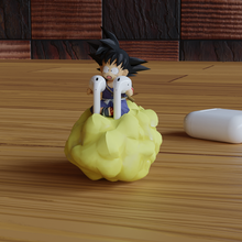 Goku airpod suporte gadget presente decoração airpods escritório anime adorável escrivaninha impressão 3dprint manga esfera dragão figura Dragão bola 3d print model - Mito3D