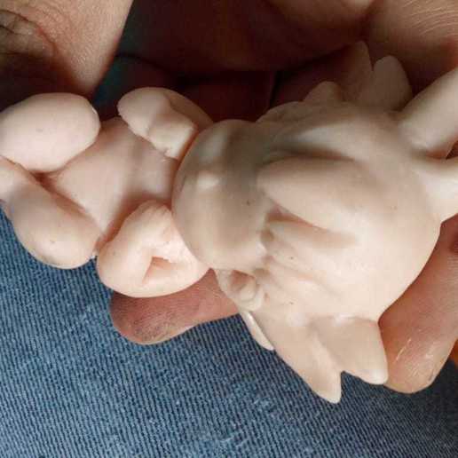 goku bebe bebek çeşitli oyuncaklar sanat oyuncak anime 3D print model - Mito3D