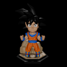 Goku chibi versione 10 20 3d print model - Mito3D