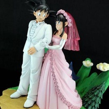 goku chichi mariage 3d print model - Mito3D