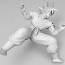 goku di dragon ball gioco 3d print model - Mito3D
